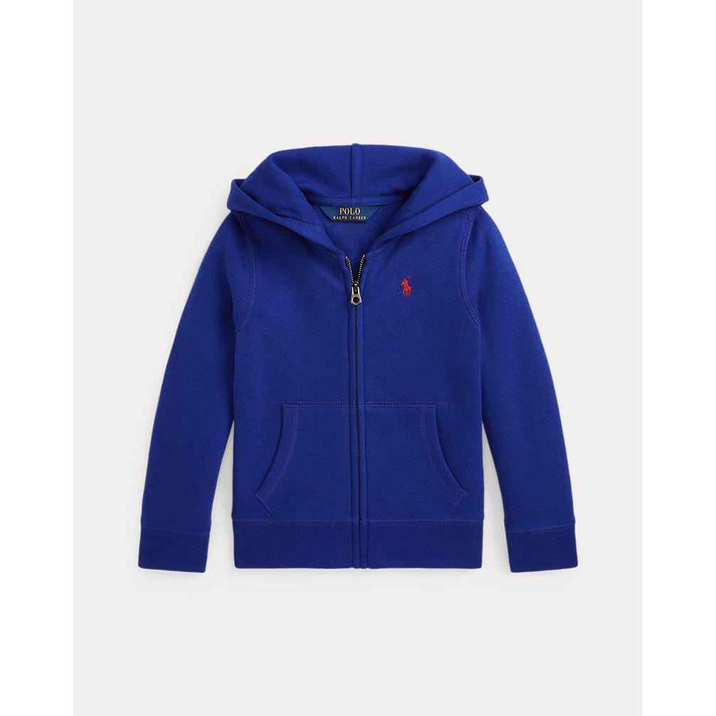 Toddler & Little Girl's 'Fleece Full-Zip Hoodie'