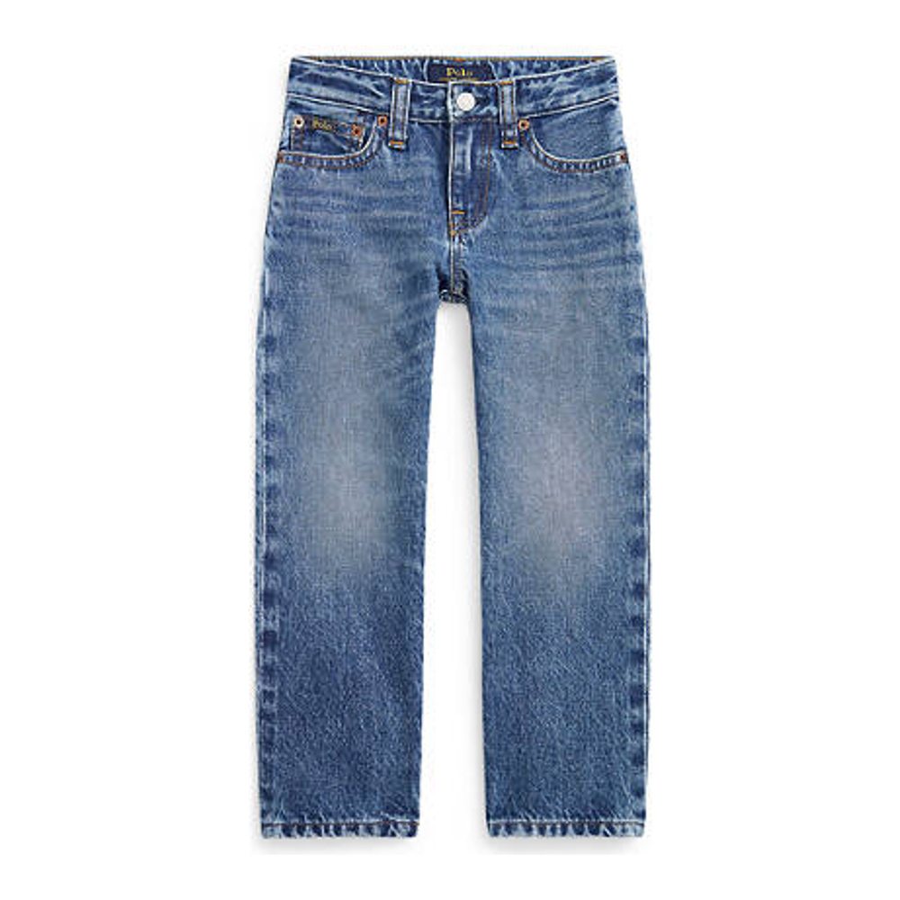 Little Girl's 'High Rise Straight Fit Jeans'