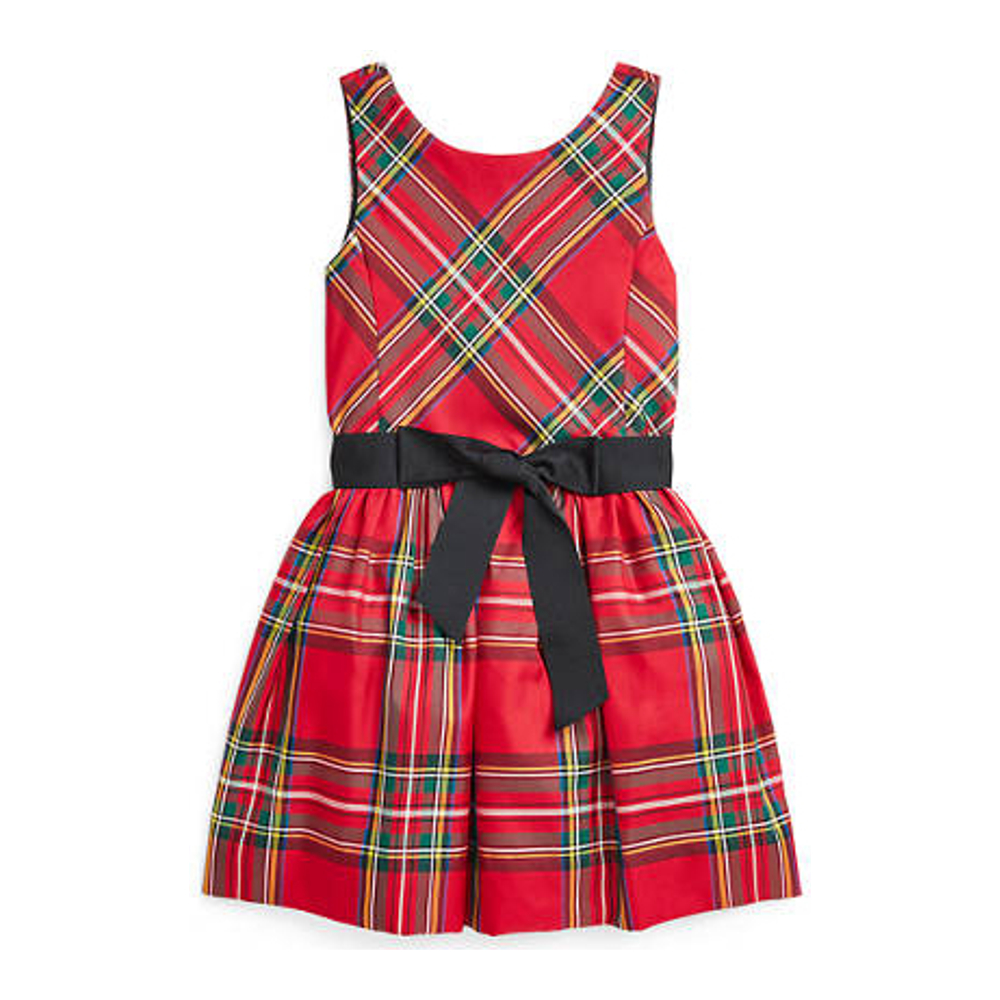 Little Girl's 'Plaid Twill Dress'