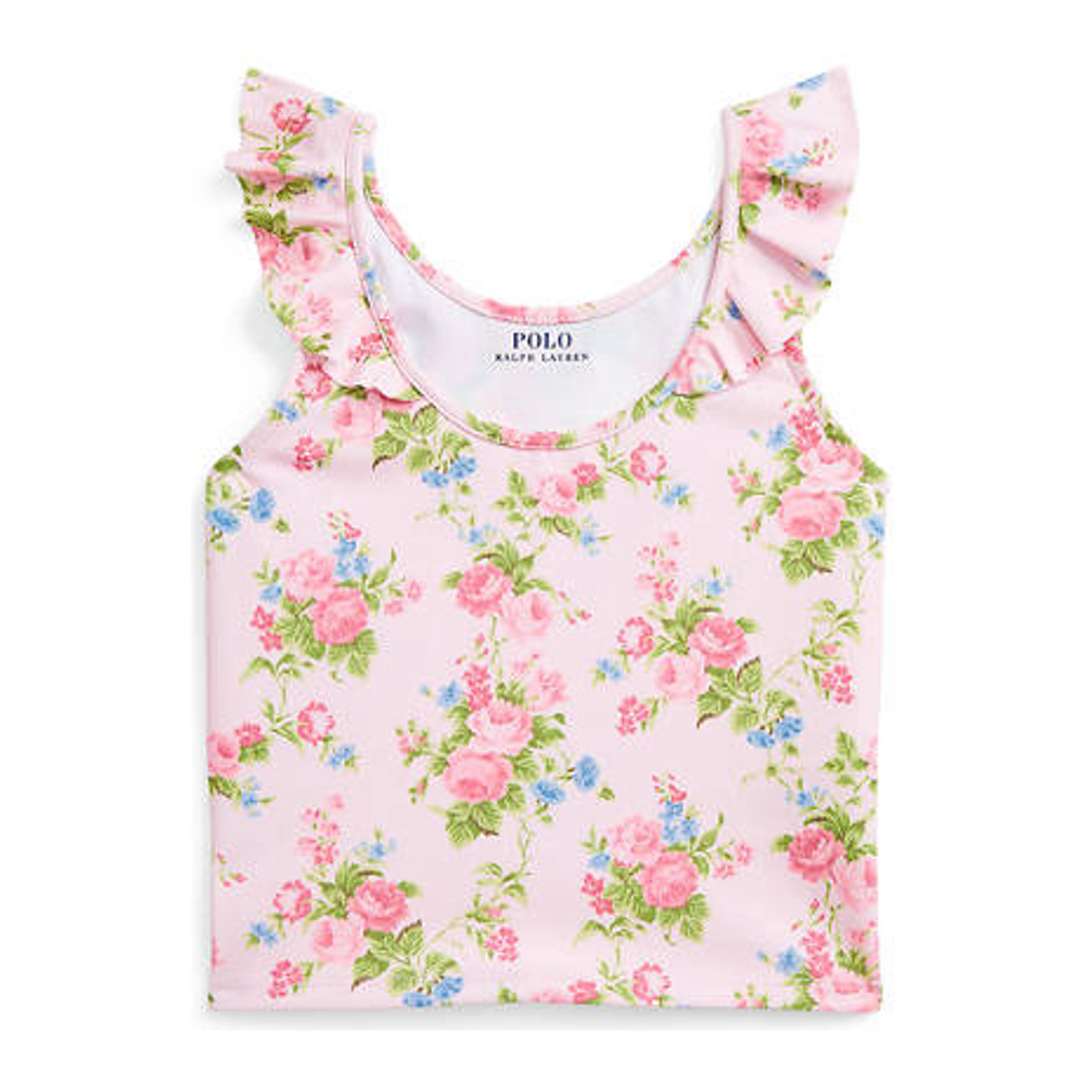 'Floral Performance Jersey Top' pour Grandes filles