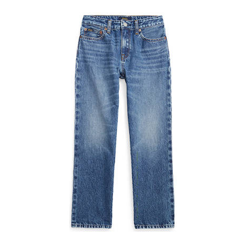 Big Girl's 'High Rise Straight Fit Jeans'