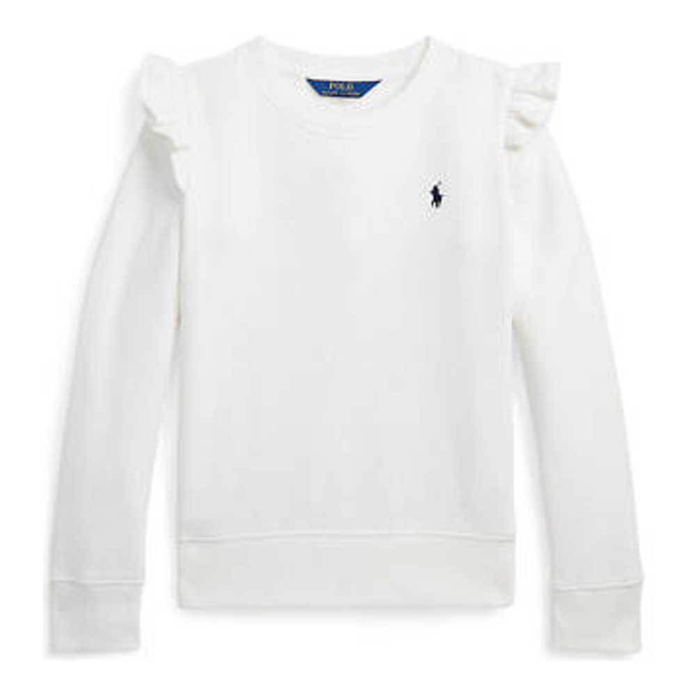 Big Girl's 'Ruffled Fleece Sweatshirt'