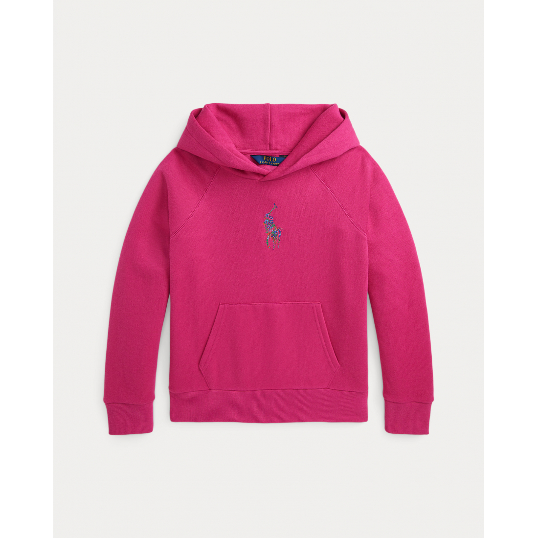 'Ralph Lauren Floral Big Pony Fleece Hoodie' pour Grandes filles