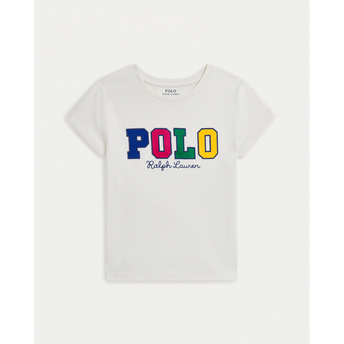 'Corduroy-Logo Cotton Jersey Tee' pour Grandes filles