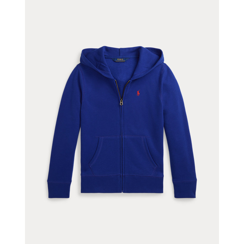 Big Girl's 'Ralph Lauren French Terry Full-Zip Hoodie'