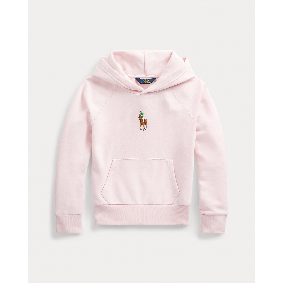 Big Girl's 'Ralph Lauren Big Pony Fleece Hoodie'