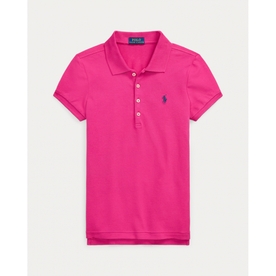 Big Girl's 'Ralph Lauren Stretch Mesh Polo Shirt'