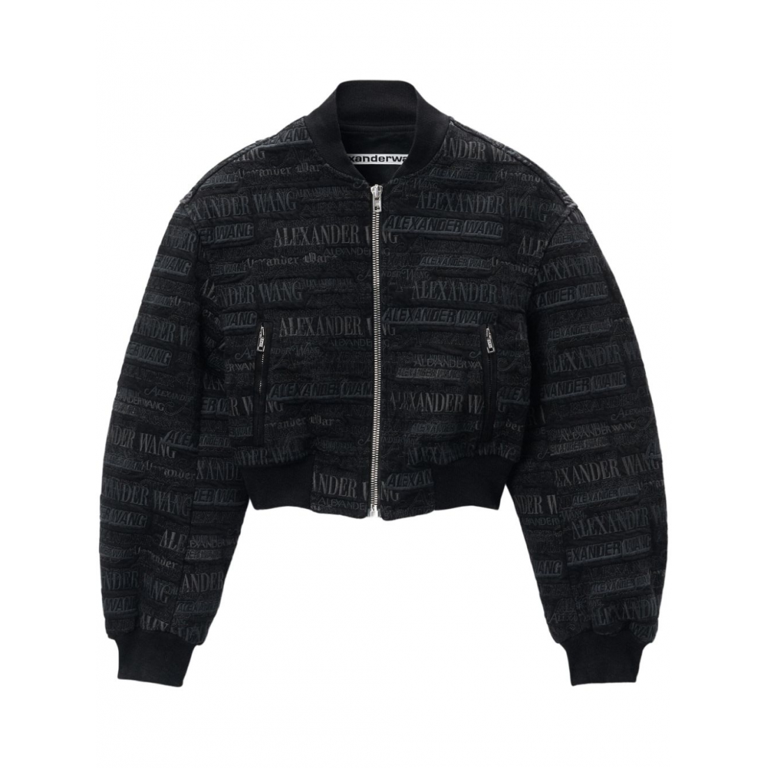 Blouson bomber 'Logo-Embroidered' pour Femmes