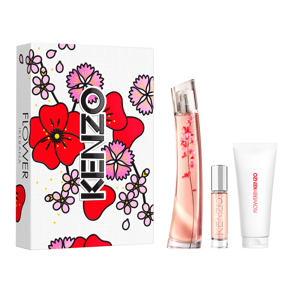 'Flower By Kenzo Ikebana Sakura' Parfüm Set - 3 Stücke