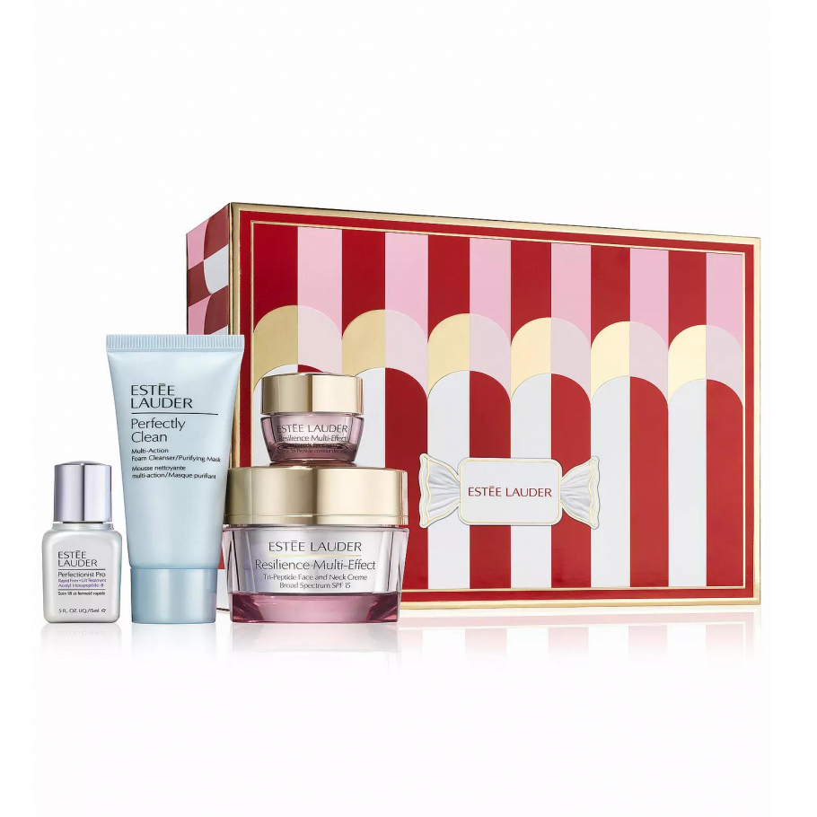 Coffret de soins de la peau 'Firm + Glow' - 4 Pièces