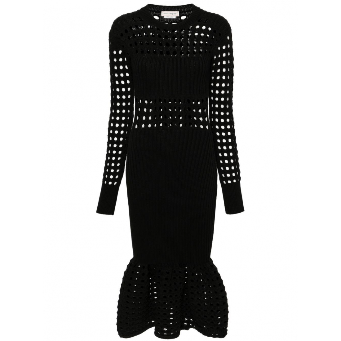 Robe Midi 'Knitted Mesh' pour Femmes