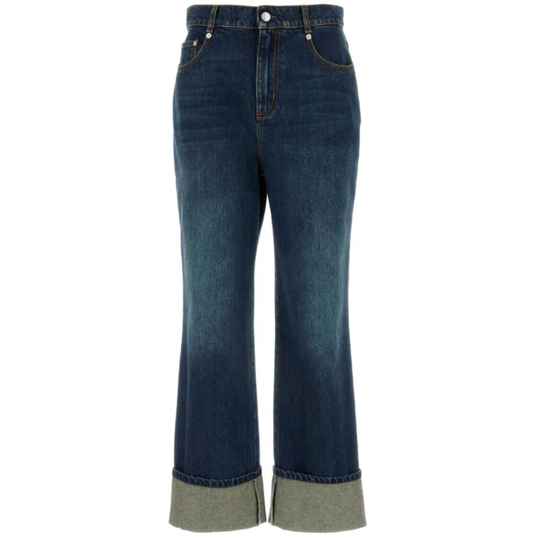 Jeans 'Straigh-Leg Mid-Rise' pour Femmes