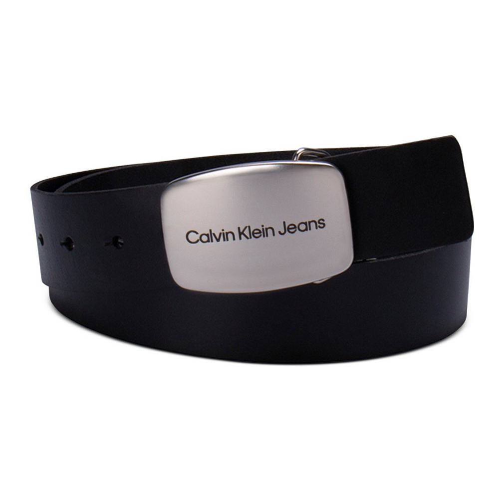 'Calvin Klein Jeans Casual Plaque Buckle Belt' pour Femmes