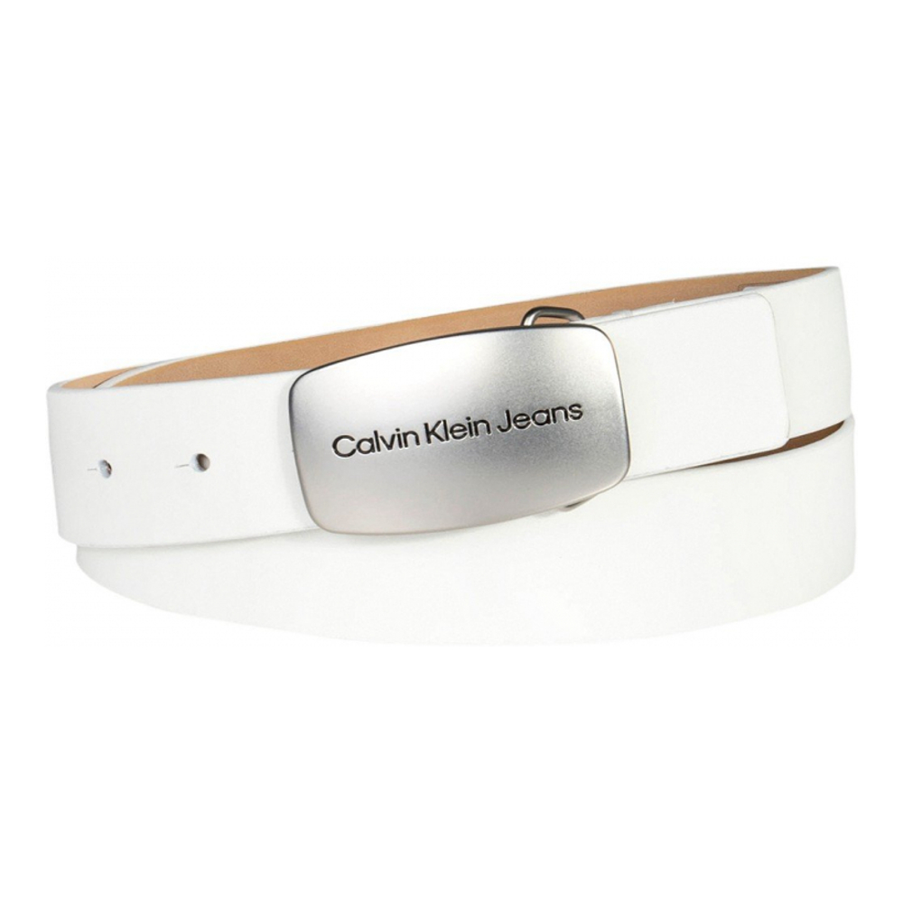 'Calvin Klein Jeans Casual Plaque Buckle Belt' pour Femmes