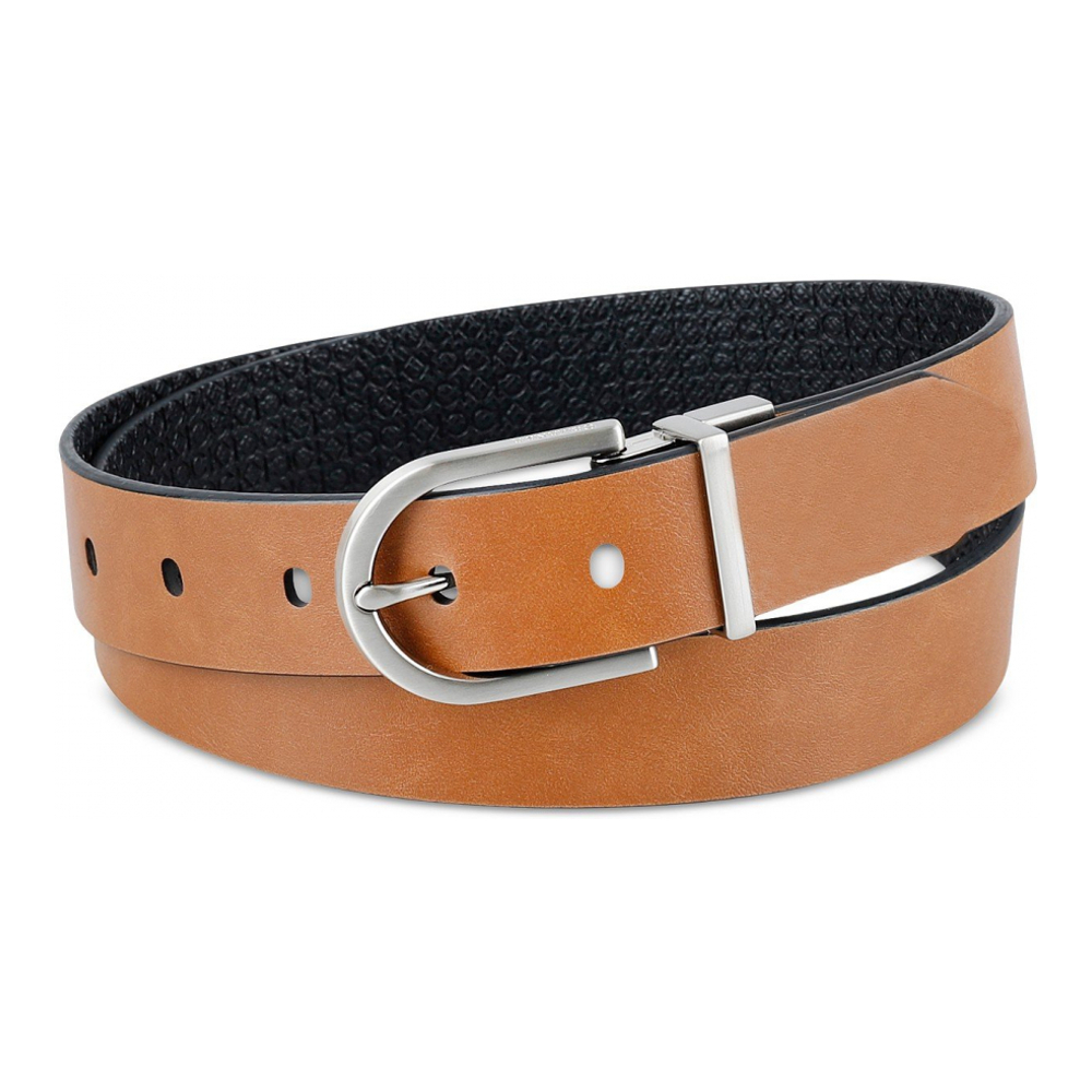 Women's 'Embossed Casual Reversible' Belt