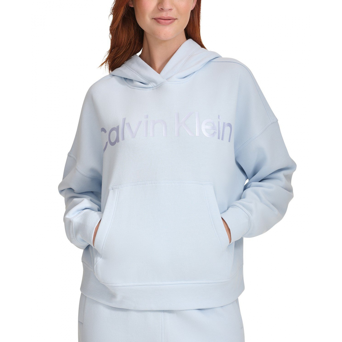 'Fleece Logo Hoodie' pour Femmes