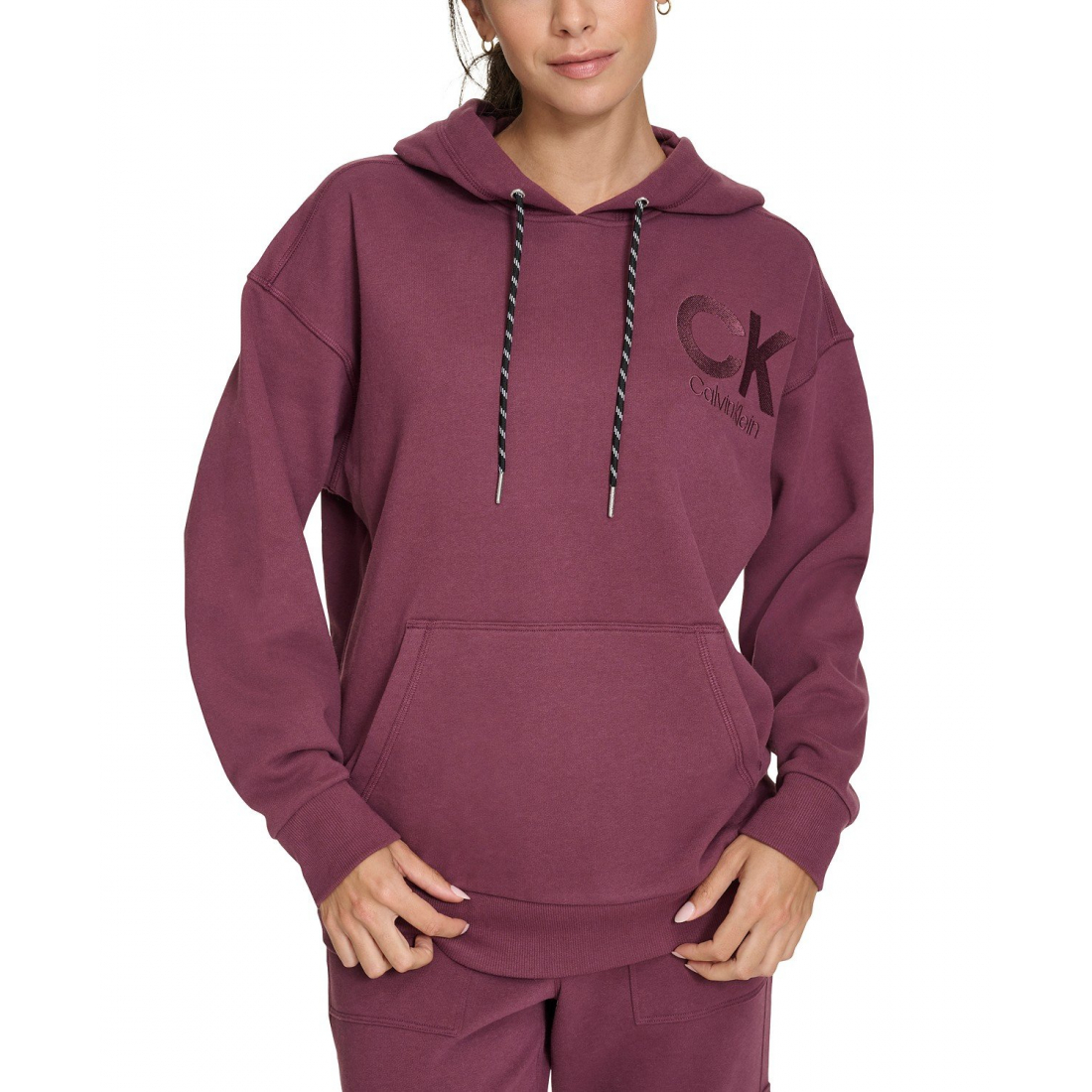 'Eco Fleece Logo Pullover Hoodie' pour Femmes