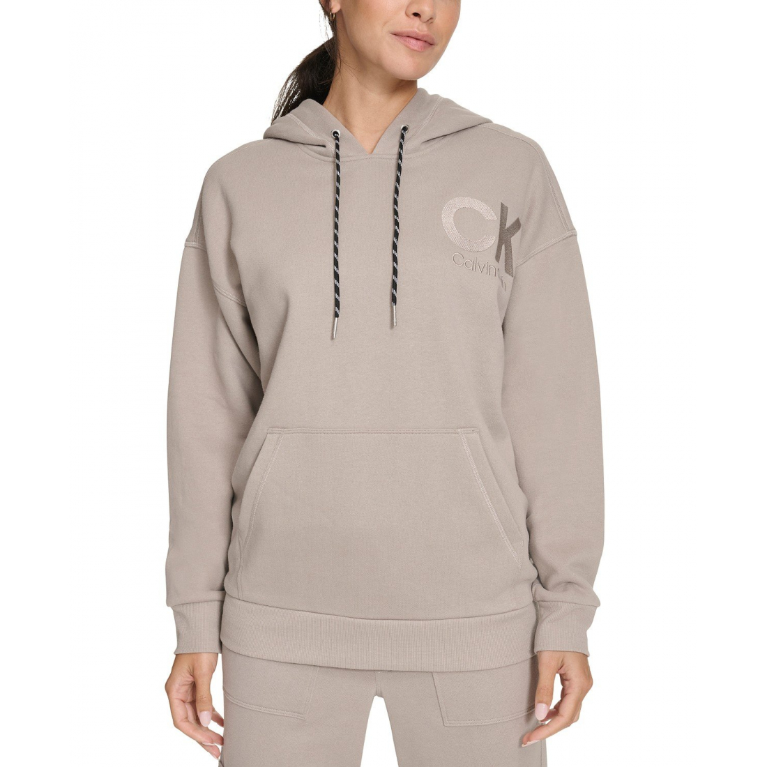 'Eco Fleece Logo Pullover Hoodie' pour Femmes