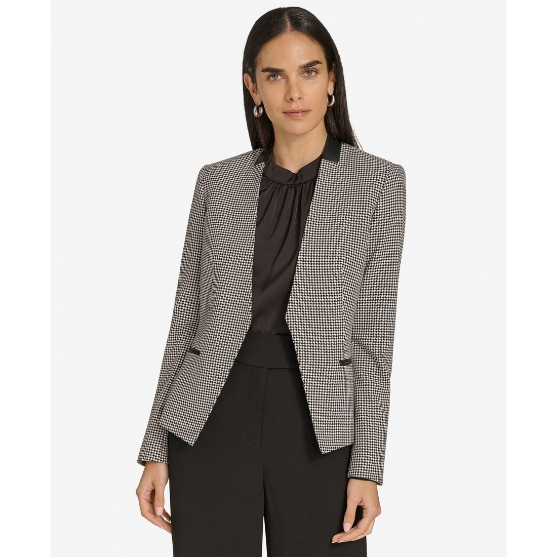 'Houndstooth Blazer' pour Femmes