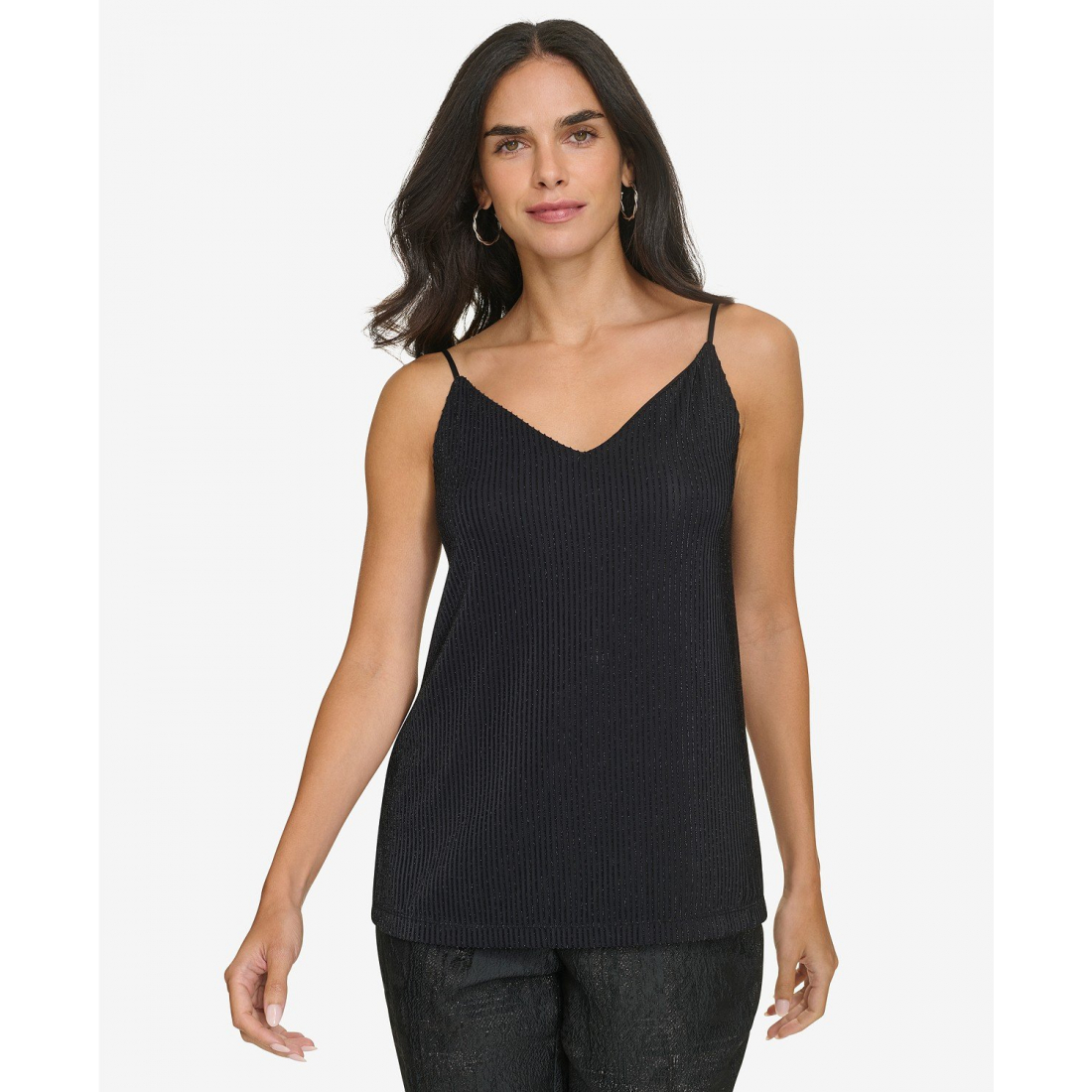 'Sparkle Ribbed Camisole' pour Femmes