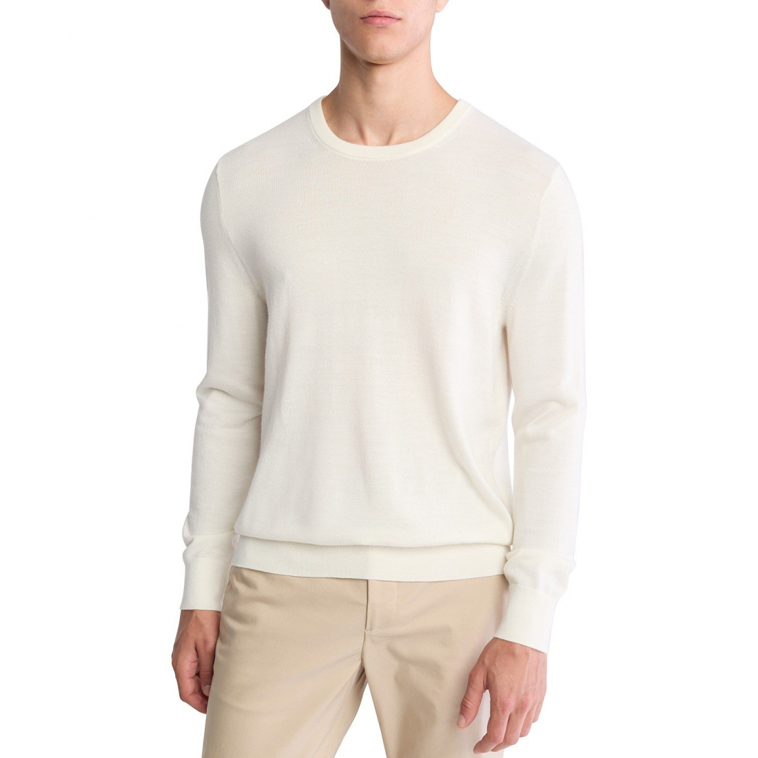 'Extra Fine Merino Wool Blend Sweater' pour Hommes