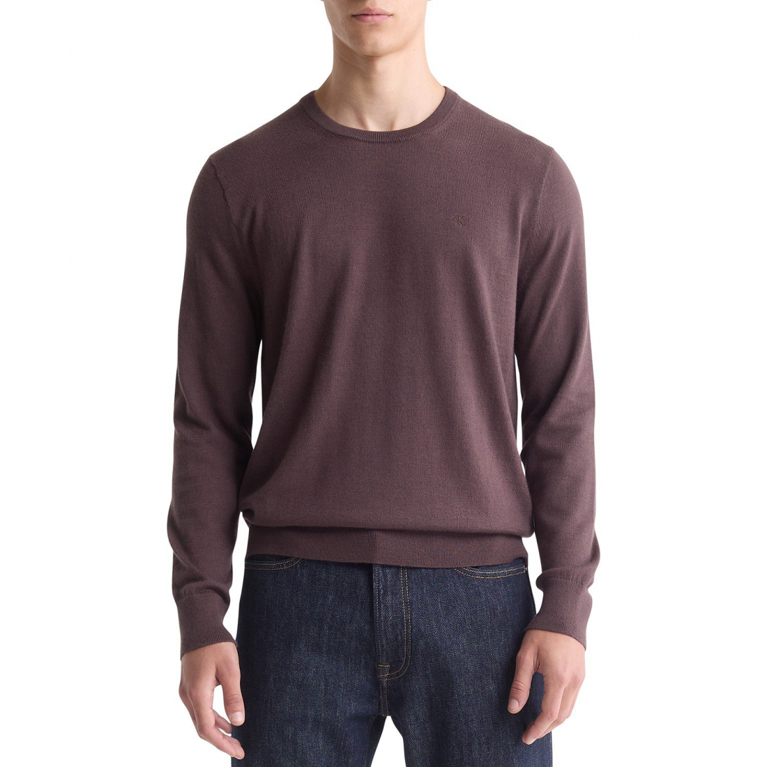 'Extra Fine Merino Wool Blend Sweater' pour Hommes