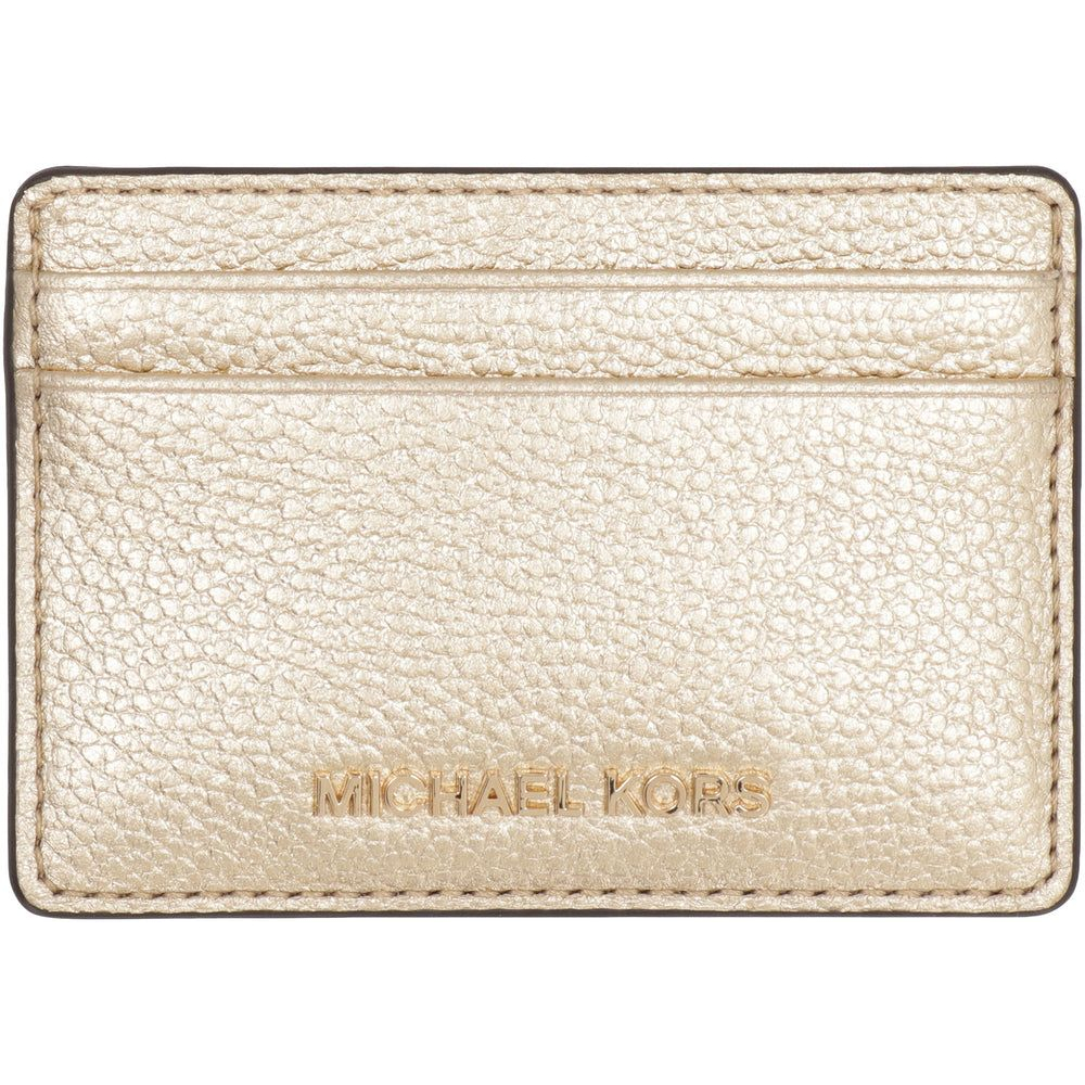 Women's 'Jet Set Pebbled' Card Holder