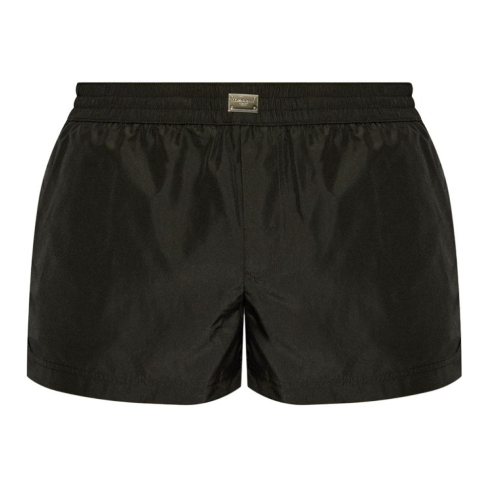 Short de bain 'Logo-Plaque' pour Hommes