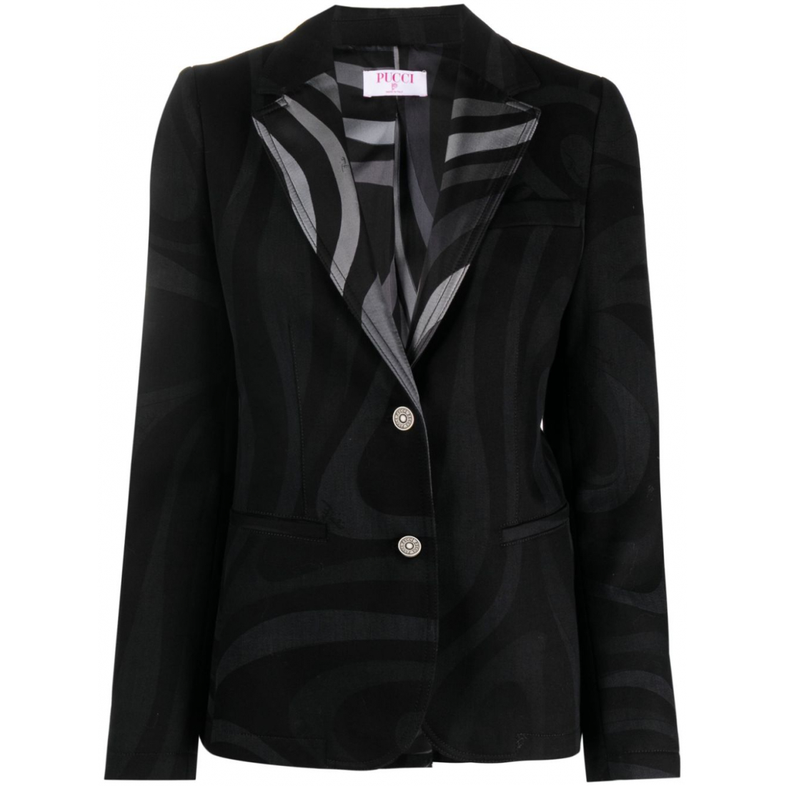 Blazer 'Marmo-Print' pour Femmes