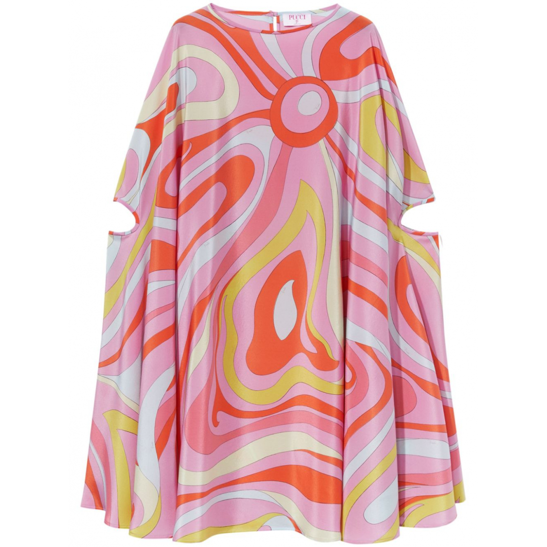 Robe mini 'Marmo-Print' pour Femmes