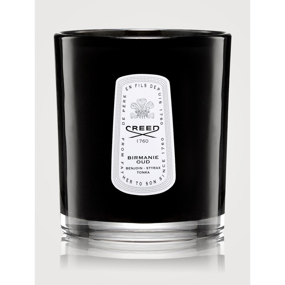 'Birmanie Oud Blue Leather' Candle - 220 g