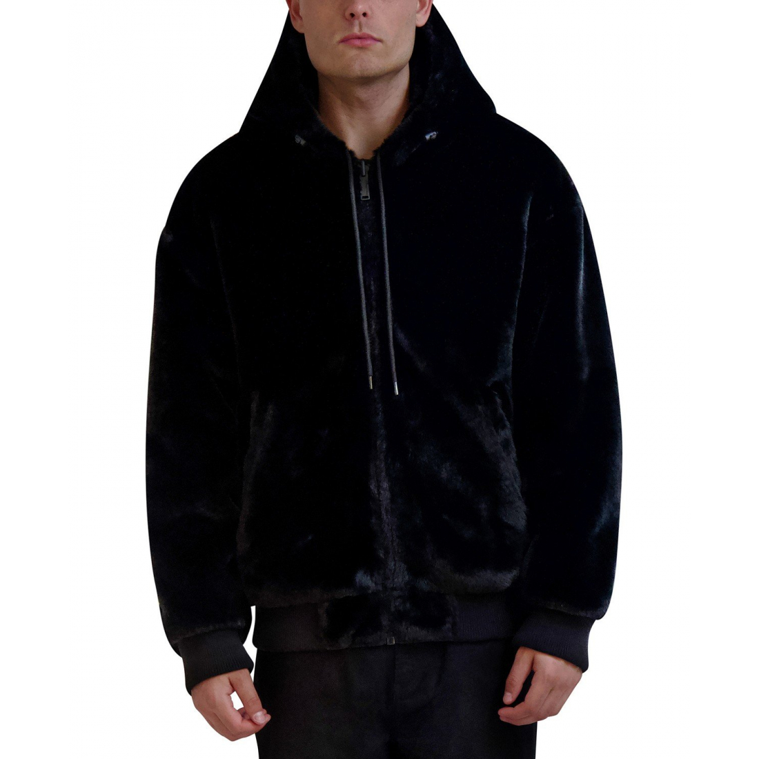 Blouson bomber 'Reversible Faux-Fur Lined' pour Hommes