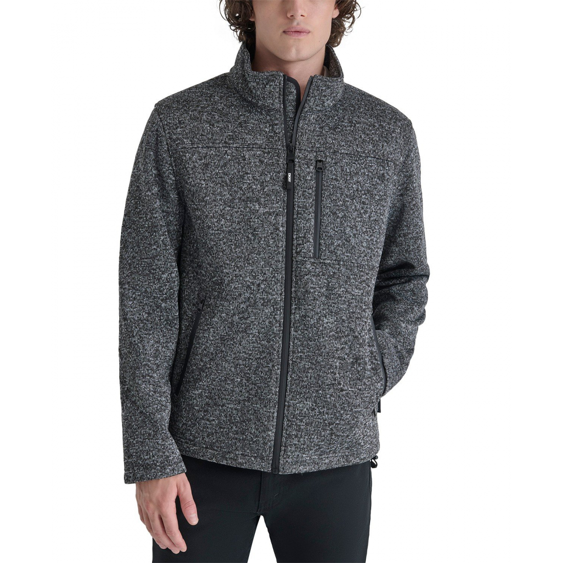 Veste 'Sweater-Knit Fleece' pour Hommes