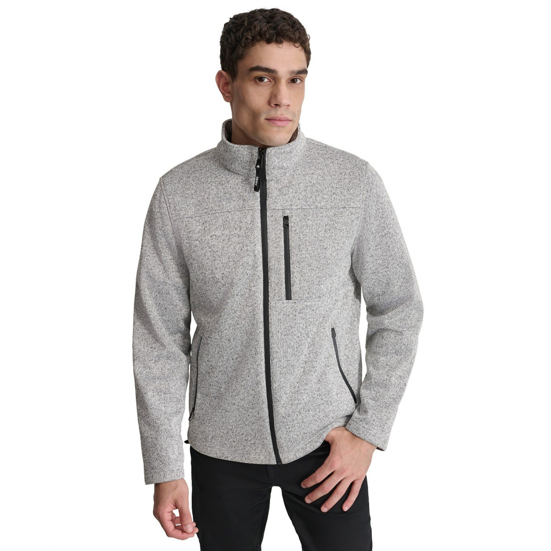 Veste 'Sweater-Knit Fleece' pour Hommes