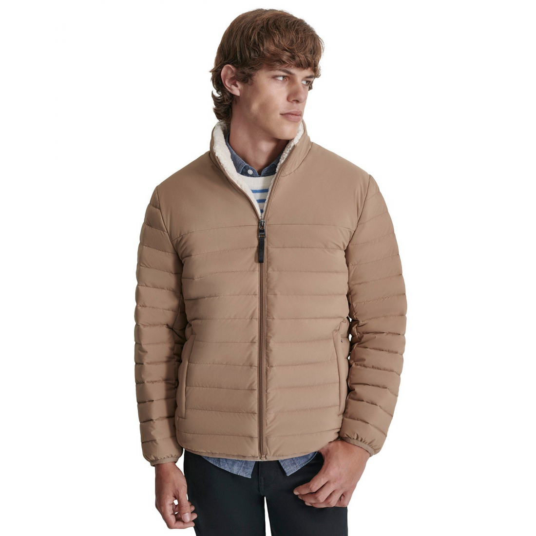 Veste matelassée 'Quilted Fleece-Lined Full-Zip' pour Hommes