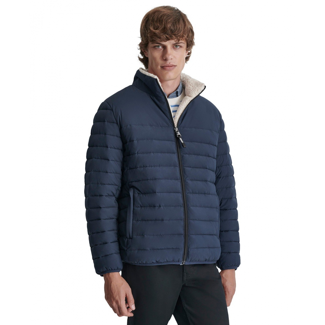 Veste matelassée 'Quilted Fleece-Lined Full-Zip' pour Hommes