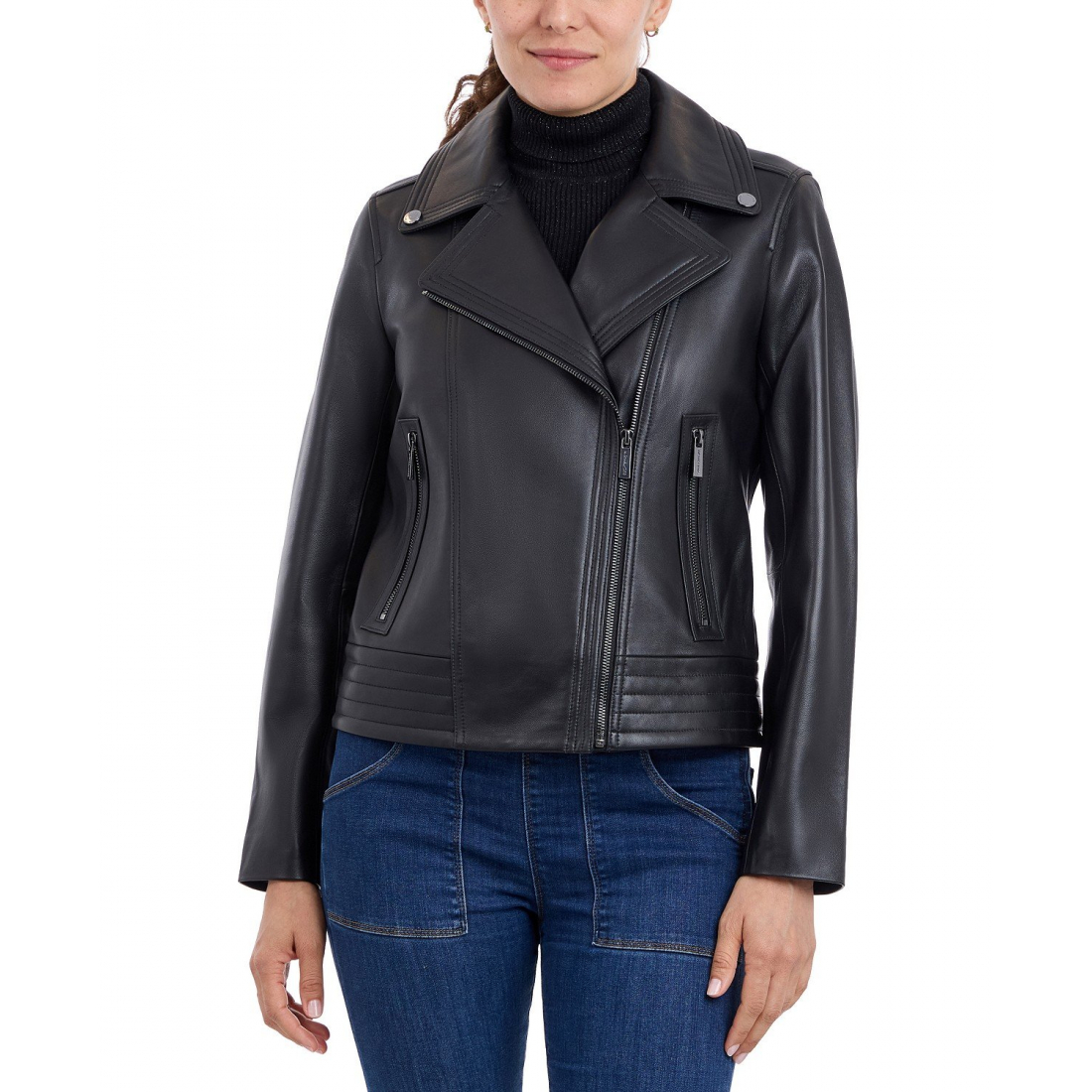 Women's 'Asymmetric' Biker Jacket