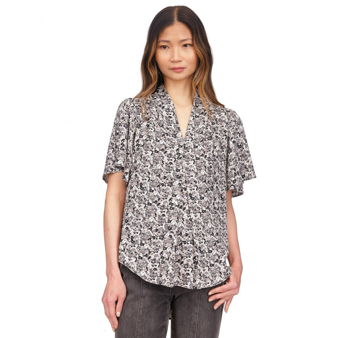 Women's 'Printed' Short sleeve Top