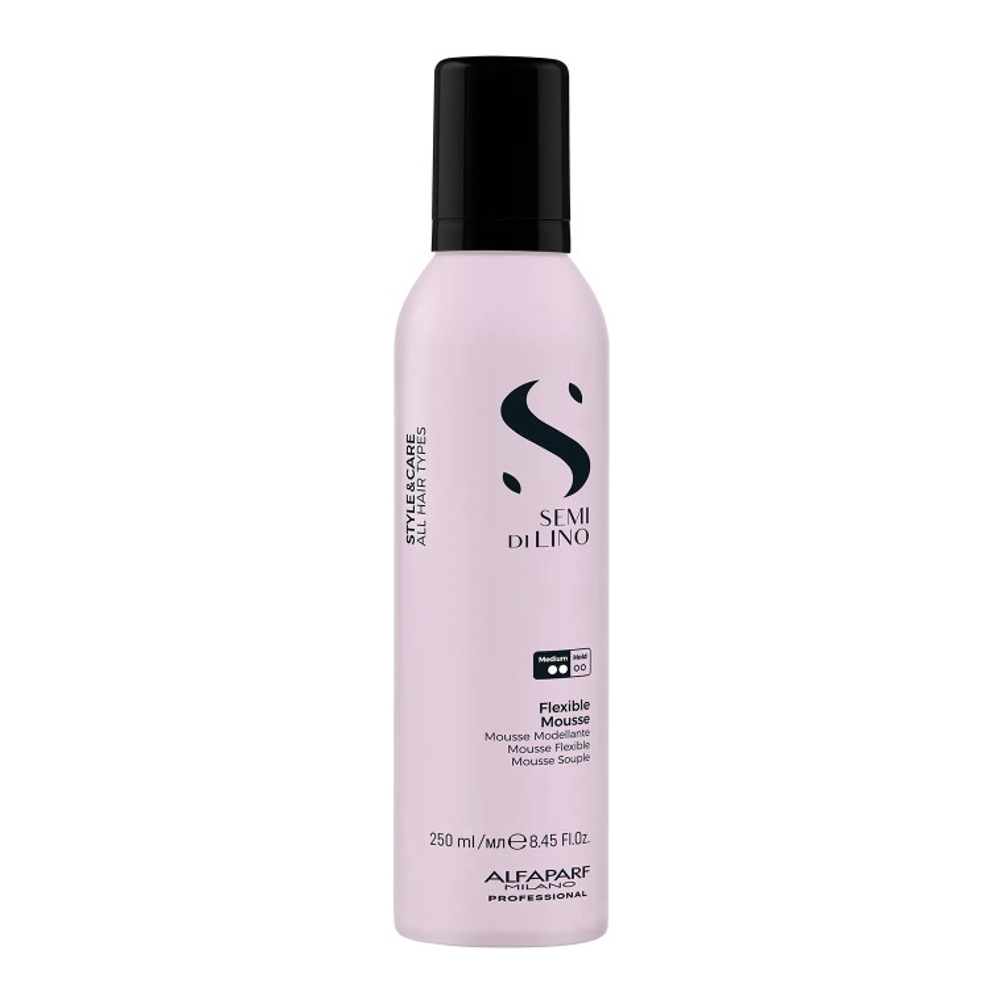 Mousse pour cheveux 'Semi Di Lino Style & Care Flexible' - 250 ml