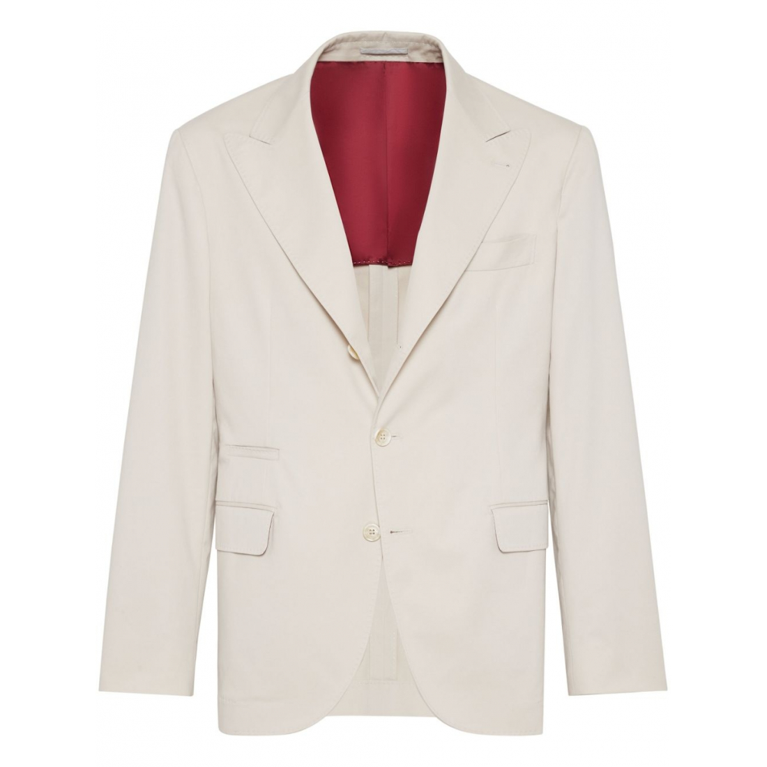 'Deconstructed Gabardine Large Lapels' Klassischer Blazer für Herren