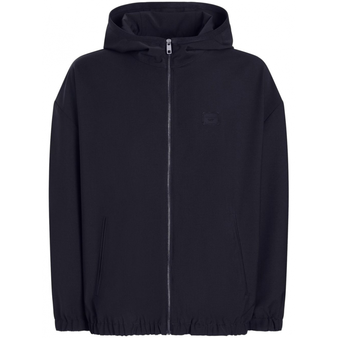 'Logo-Plaque Hooded' Jacke für Herren