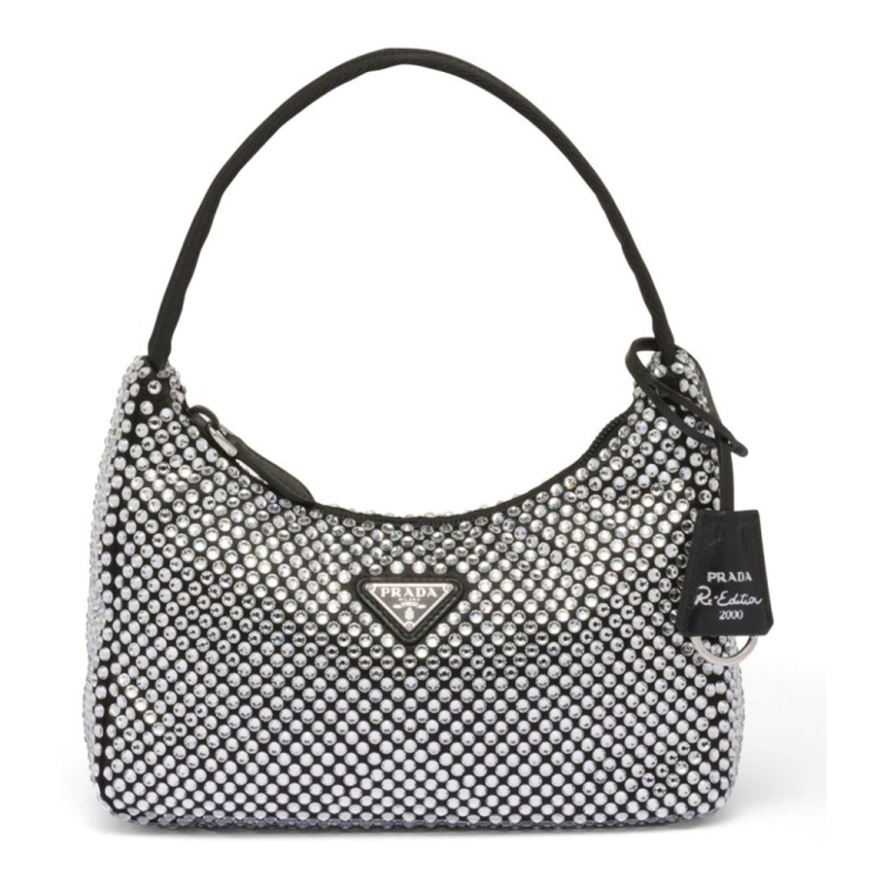 Women's 'Re-Edition 2000 Crystal-Embellished' Mini Bag