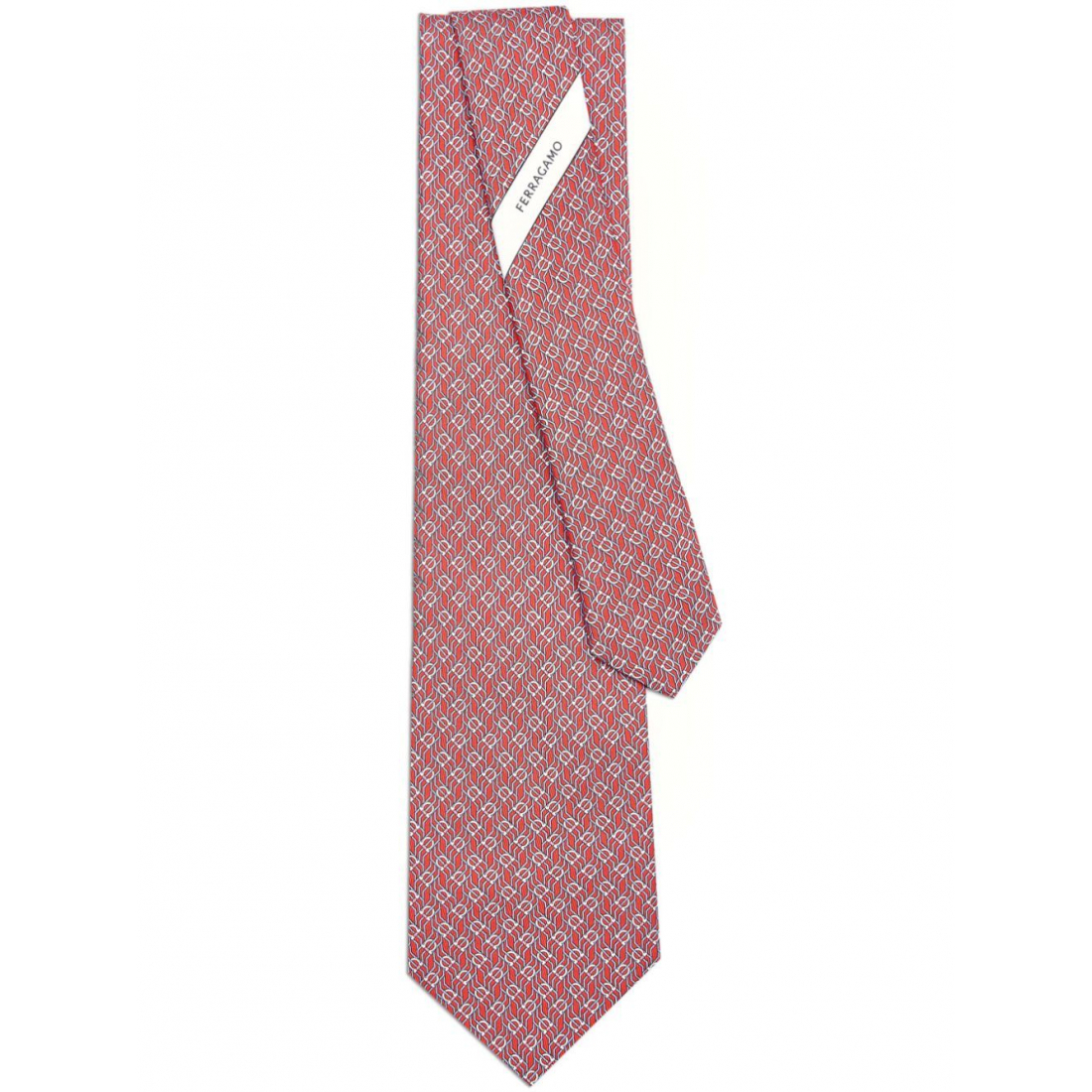 Men's 'Tetris-Print Silk Tie' Tie