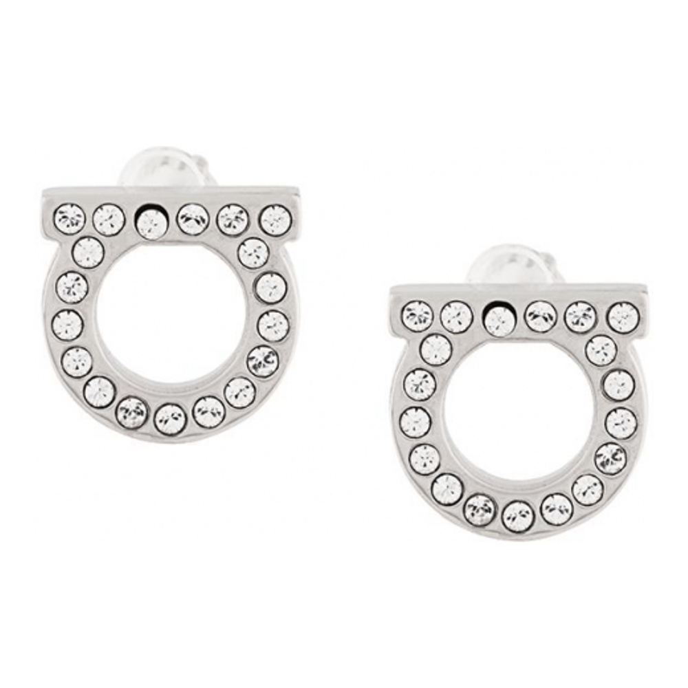 Women's 'Gancini Crystal Embellished Stud' Earrings