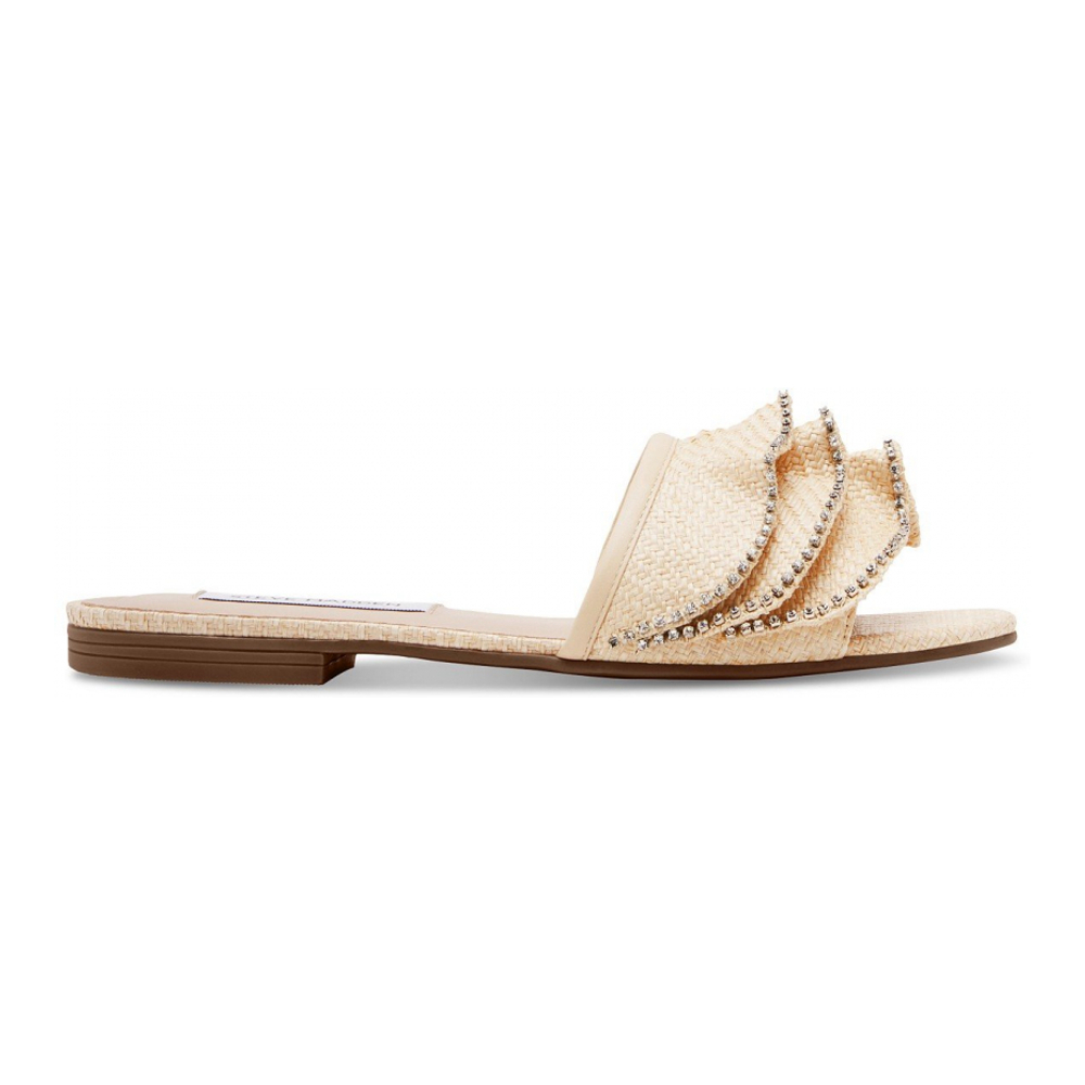 Women's 'Lilou Ruffle Slide' Flat Sandals