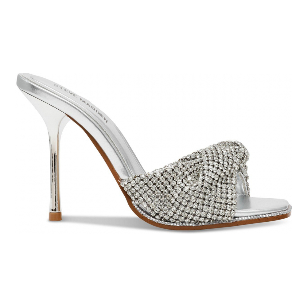 'MVP Rhinestone Dress' Mules mit Absatz für Damen