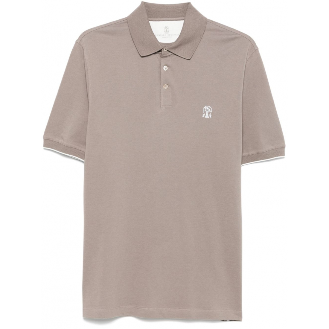 'Logo-Embroidered' Polohemd für Herren