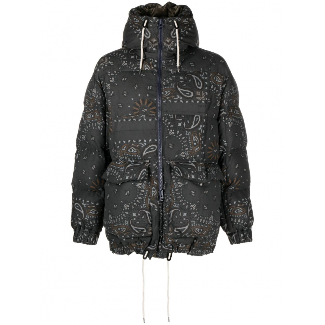 Men's 'Bandana Print' Down Jacket