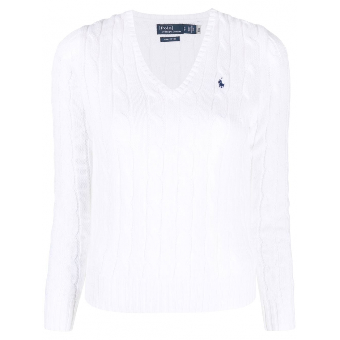 Pull 'Kimberly Polo Pony Cable-Knit' pour Femmes