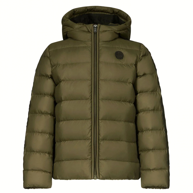 Children's 'Joy Ribbon' Puffer Jacket